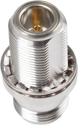 Actual product image Huber & Suhner Adaptor,bulkhead,N to N,50ohm,Sucoplate