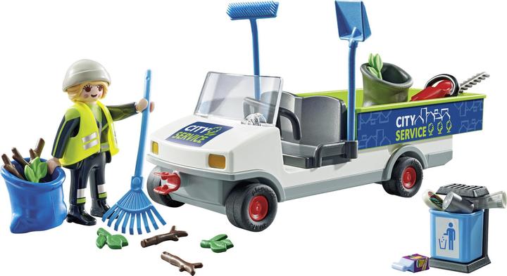 Image du produit Playmobil 71433 Équipe de nettoyage urbain (71433, Playmobil City Action)