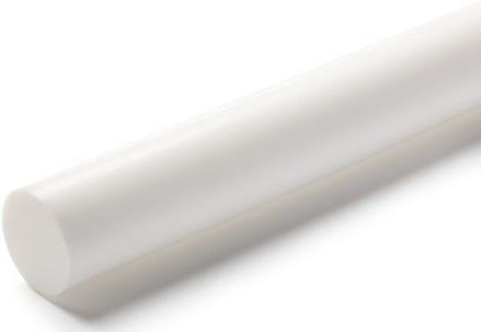 Produktbild Rs Pro Halbzeug Rundstab PTFE weiss 20mm 1m