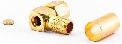 Produktbild Varia RP-SMA-Stecker gewinkelt 90° für H155 Kabel, Crimp Version