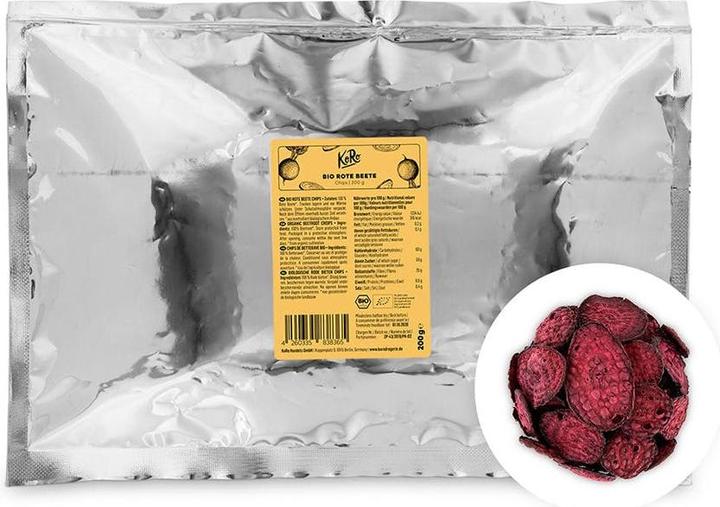 Produktbild KoRo Getrocknete Bio Rote Bete Chips (200 g)