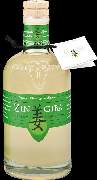 Krugmann Zingiba Ingwer/Zitronengras- Likör 20% vol. (1 x 50 cl)