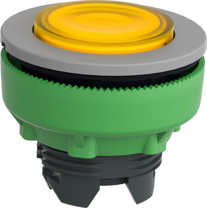 Produktbild Schneider Electric Leuchtdrucktaster, Front, vorstehend, ZB5FW183C0