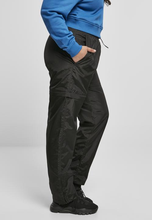 Produktbild Urban Classics Ladies Shiny Crinkle Nylon Zip Pants (L)