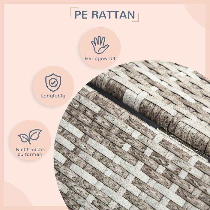 Immagine prodotto Swisshandel24 Casetta per cani in rattan con cuscino, letto per cani a forma di casetta, cuccia da esterno per (Cuccia per cani)