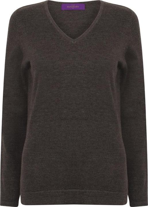 Henbury BaumwollAcryl VAusschnitt Sweatshirt