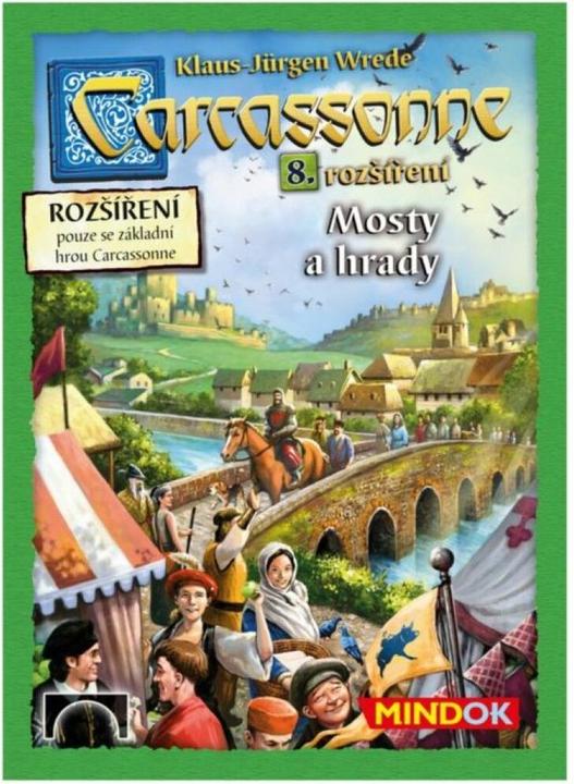 Produktbild Mindok Carcassonne: Brücken und Schlösser (8.expansion)