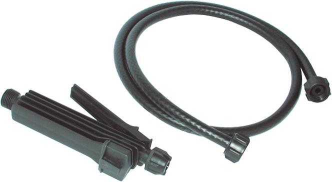 Birchmeier Valve à main avec tuyau cpl.