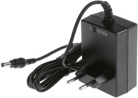 Actual product image MeanWell Power Adapter Plug In ErP Medical 24V