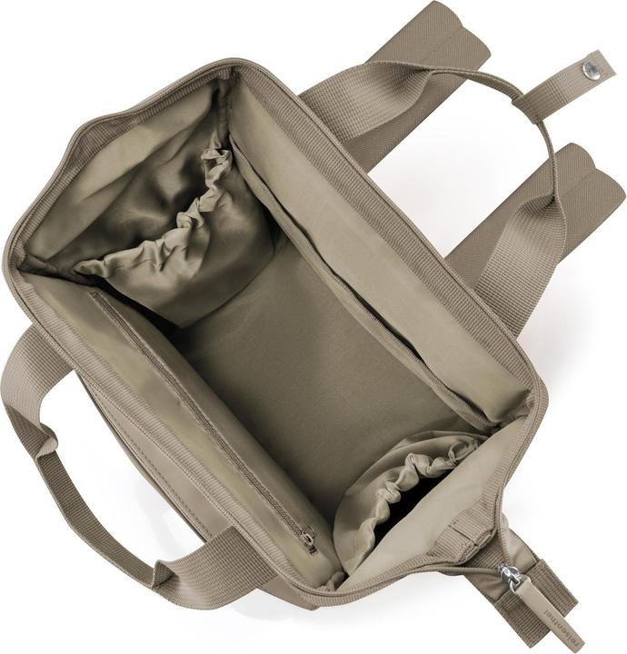 Actual product image reisenthel Freizeitrucksack allrounder backpack Taupe (16 l)