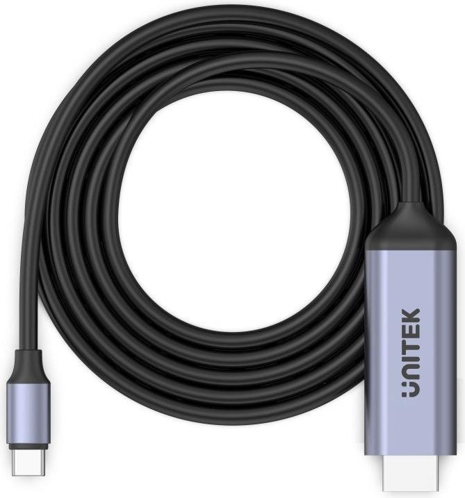 Produktbild Unitek V1423A Adapter ist USB-C - HDMI 2.1 8K60Hz 1,8 m (1.80 m, HDMI)