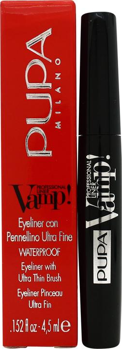 Actual product image Pupa Milano Vamp! Professional Line extrablack glossy finish (100 Extra Black)