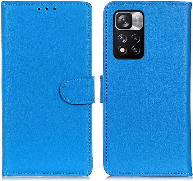 Actual product image MU Classic Litchi Leather Bookcover Series (Xiaomi Redmi Note 11 Pro+ 5G, Xiaomi Redmi Note 11 Pro 5G)