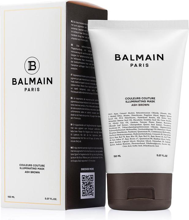 Immagine prodotto Balmain Hair - Couleurs Couture Illuminating Mask - Ash Brown - 150 ml (150 ml)