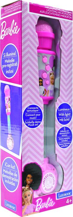 Actual product image Lexibook Barbie Trendy Microphone Świetlny z Głośnikiem