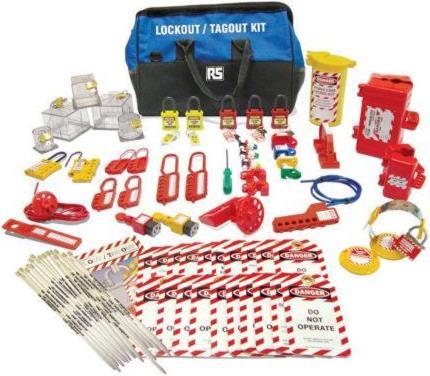 Actual product image Rs Pro Electrician Lockout Kit