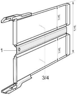 Produktbild Schroff 6 HE Testadapter 160mm