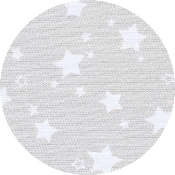Produktbild Tobi babybay Himmel perlgrau/Sterne weiss