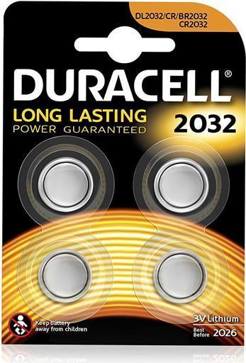 Actual product image Duracell CR2032 (4 pcs., CR2032, 225 mAh)