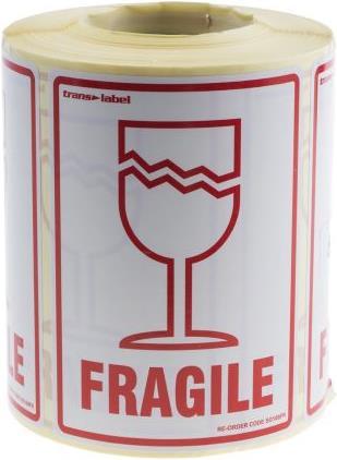 Actual product image Rs Pro Parcel label
