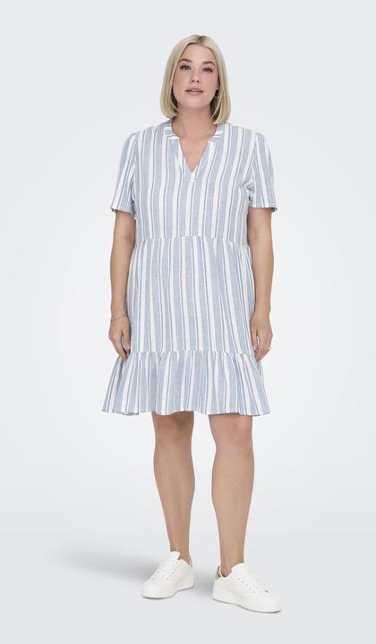 Produktbild Only Normal geschnitten V-Ausschnitt Curve Kurzes Kleid Kleid (46)