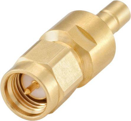 Actual product image Rosenberger SMB 50 Ohm Adaptor SMB Plug-SMA Plug