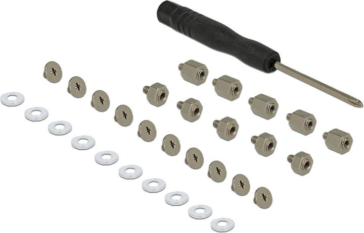 Produktbild Delock Befestigungsset 31-teilig für M.2 SSD / Modul