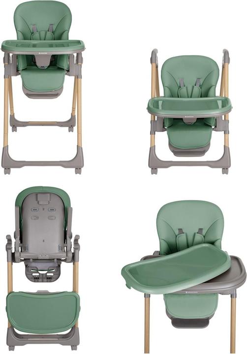Produktbild Kikkaboo Kinderhochstuhl Olive Räder (Hochstuhl)