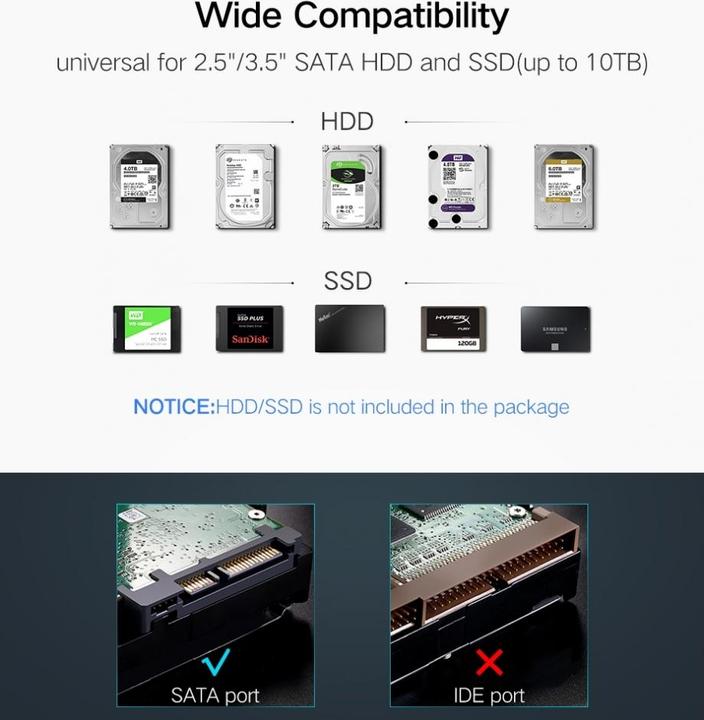 Image du produit Ugreen Disque dur HDD (3.5")