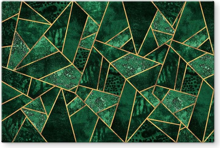 Actual product image Trenddeko Dark green emerald (40 x 60 cm)