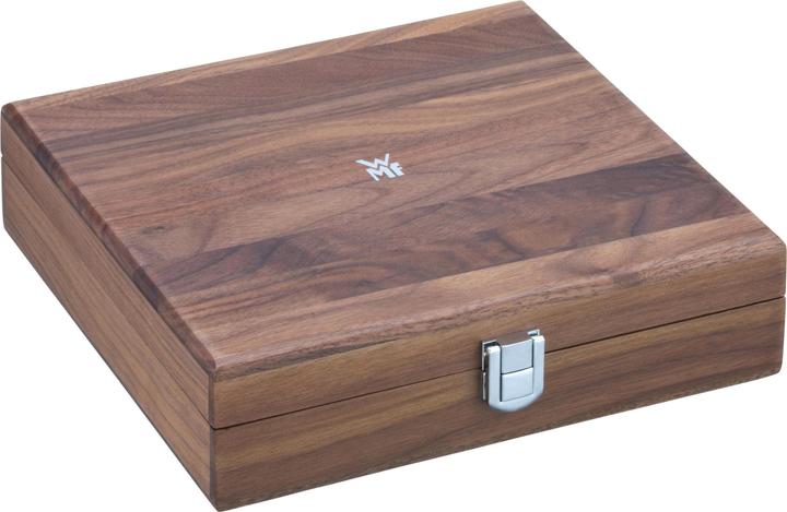 Produktbild WMF Sommelier Weinset 3tlg Korkenzieher Flaschenverschluss Walsnussholzbox Baric (Sommelier Set)