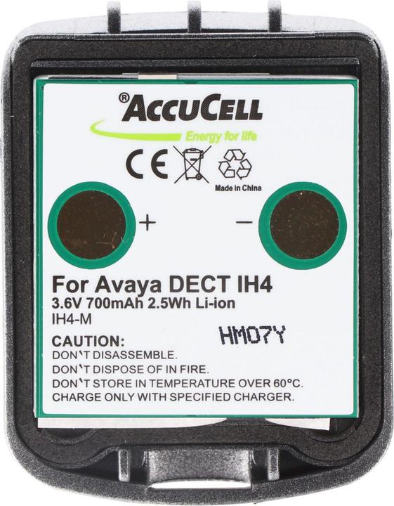 Produktbild Avaya Akku DECT IH4, 4.999.130.768 mit Gehäuse, Funkwerk DECT D4, DECT FC4
