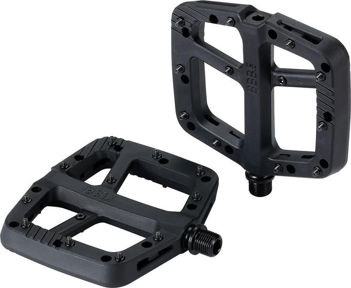 BBB Flat pedal decoder composite black