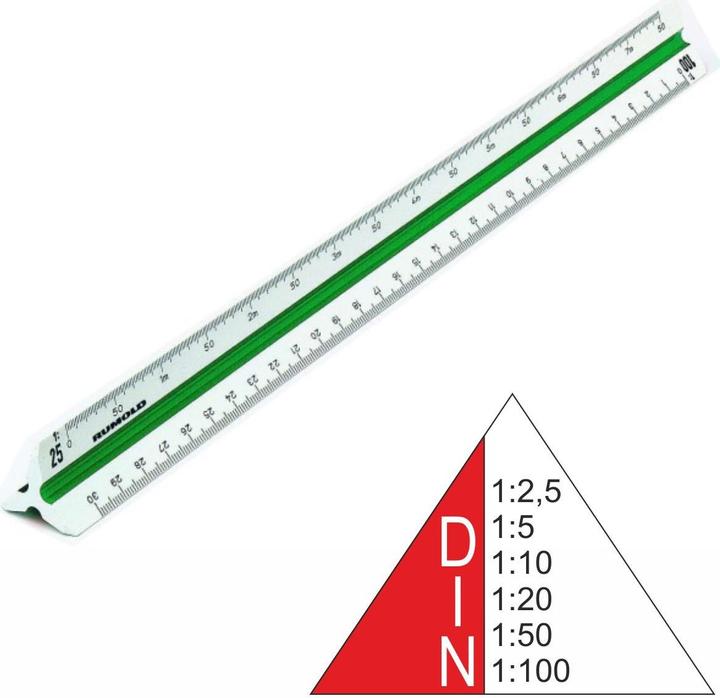 Image du produit Rumold Échelles triangulaires 150 (300 mm)