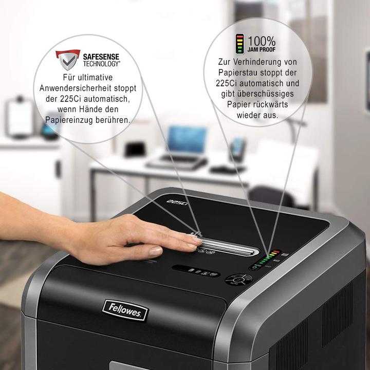 Actual product image Fellowes Powershred 225Ci (Particle cut)