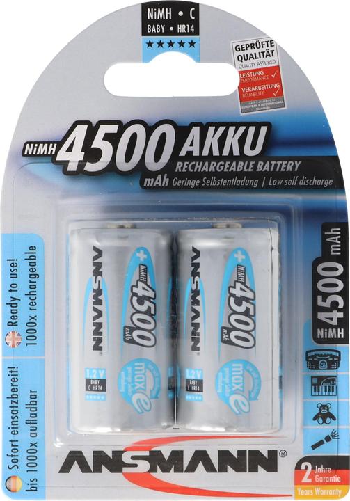 Immagine prodotto Ansmann Baby C (2 pz., C, 4500 mAh)