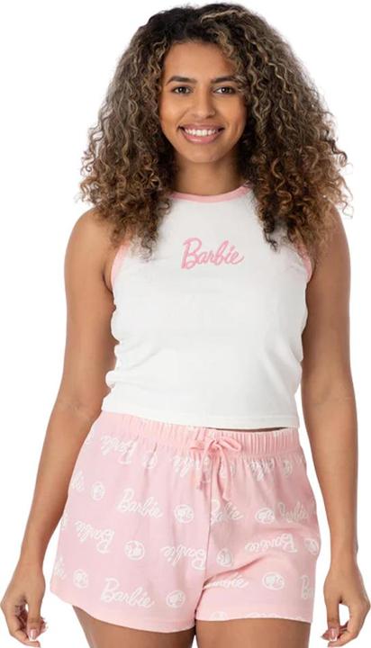 Actual product image Barbie Womens/Ladies Short Pyjama Set (40 D)