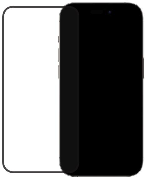 Produktbild Mobilize Rand-zu-Rand-Glas (1 Stück, Apple iPhone 14 Pro)