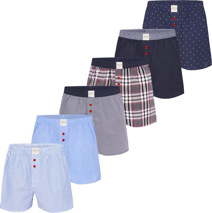 Actual product image Phil & Co. Berlin Boxer Classics (M, pack of 6)