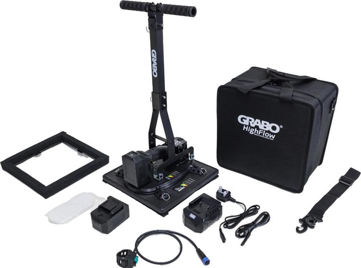 Productafbeelding Grabo High Flow - Elektrische draagbare vacuÃ¼mzuiger - Handgereedschap - Geschikt voor (130 kg)