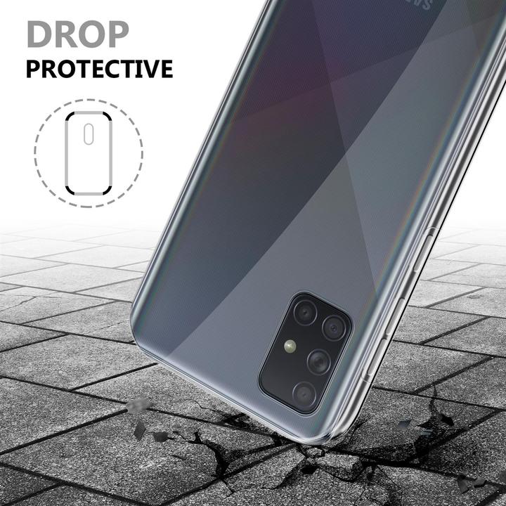 Actual product image Cadorabo TPU 360 Degree Case Cover (Samsung Galaxy A71)