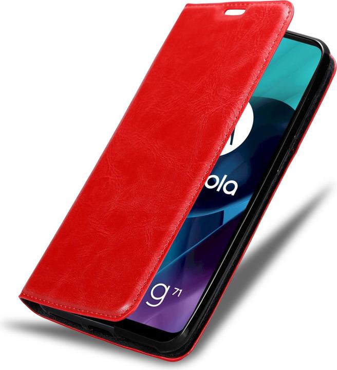 Produktbild Cadorabo Book Invis. Magnet Hülle (Motorola Moto G71 5G)