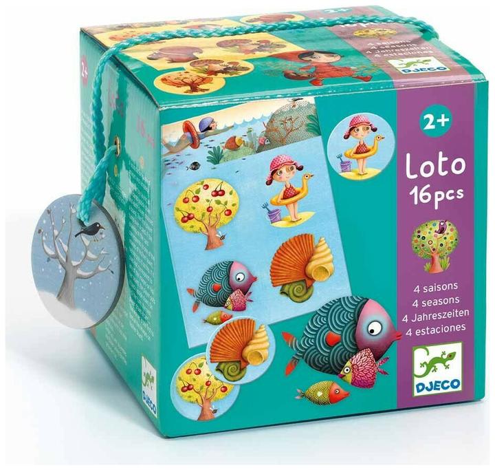 Actual product image Djeco Lotto 4 Seasons (Multilingual)
