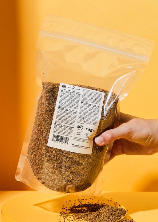 Immagine prodotto KoRo Semi di erba medica biologica (Medicago Sativa) (1000 g)
