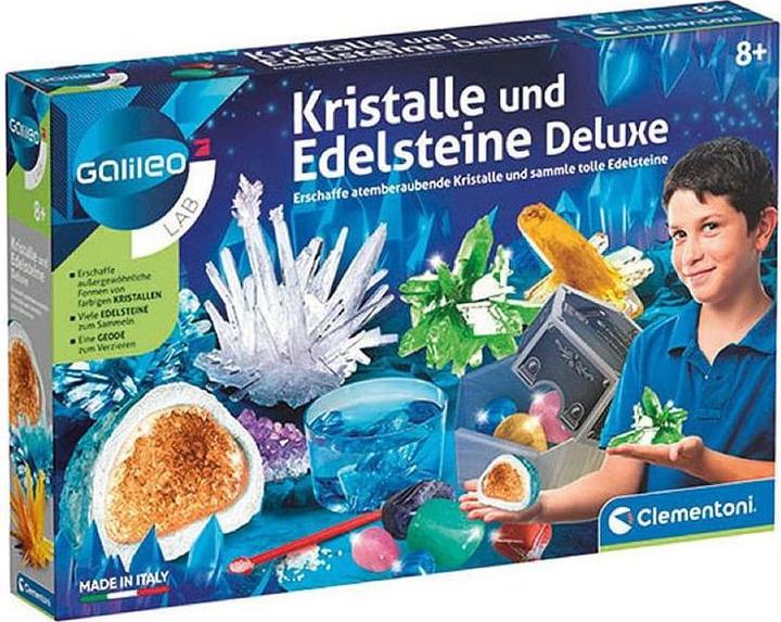 Image du produit Clementoni Cristaux et pierres précieuses Deluxe