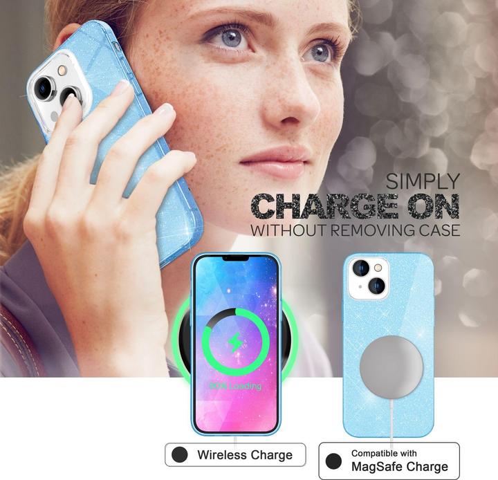 Produktbild Nalia Glitzer Hülle (Apple iPhone 14 Plus)