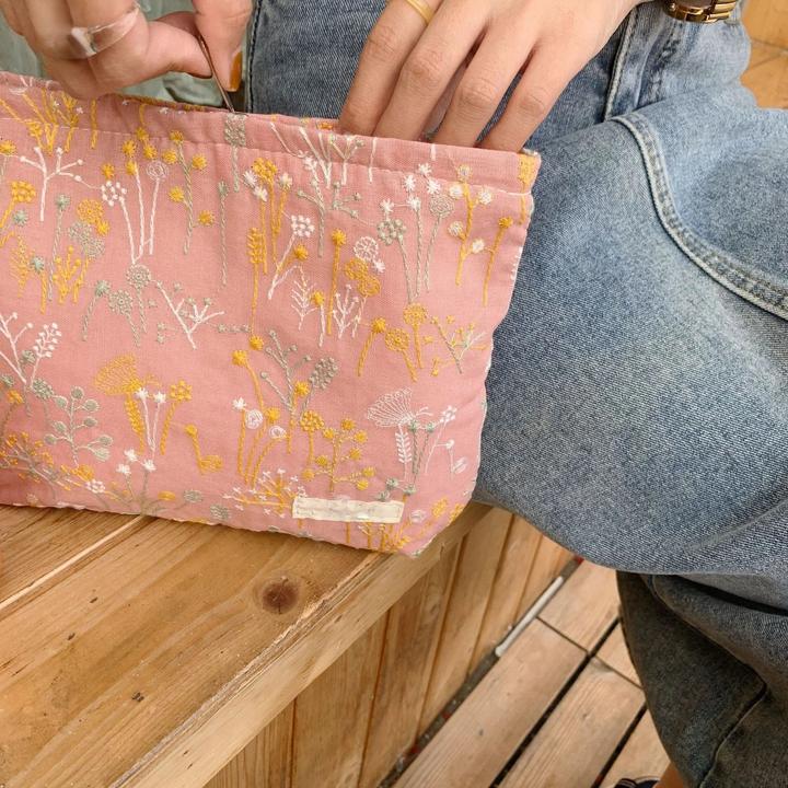 Only-Bags.Store Grosses Fassungsvermögen Waschtasche Kupplung Kosmetiktasche Beutel Multifunktionale tragbare