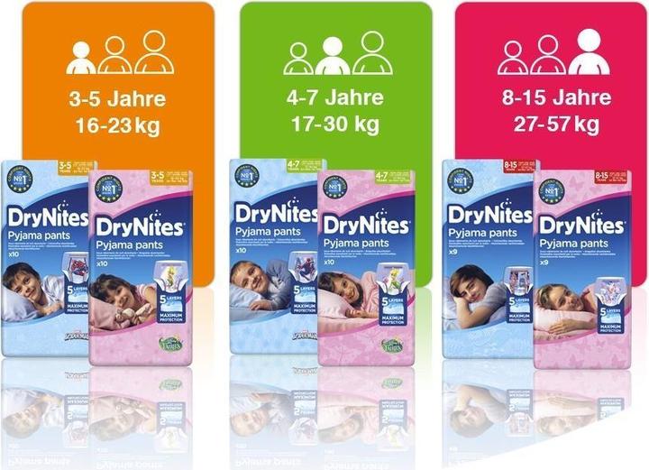 Actual product image Huggies DryNites 3-5 years (Pack, 10 Piece)