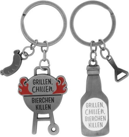 Sheepworld Paar-Schlüsselanhänger Motiv Grillen