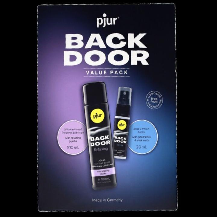 Produktbild Pjur Back Door Set Aus Anal-Gleitmittel Und Spray (120 ml)